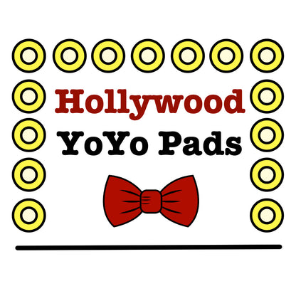 Hollywood Yoyo Pads 19mm Slim Pads Customizable Modern Yoyo Response System